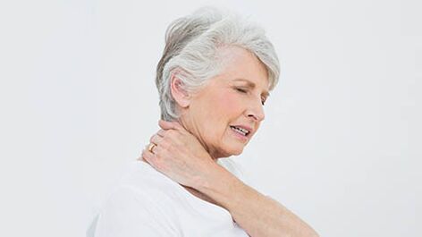 bolest krku je příčinou cervikální osteochondrózy